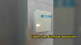 Laminar Flow Ceiling with Mechanical Panel 50mmPIR+Plate 0.45mm