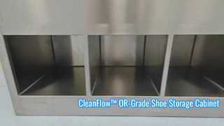OR-Grade Shoe Storage Cabinet