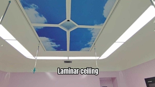 Laminar ceiling