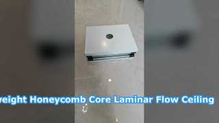 Lightweight Honeycomb Core Laminar Flow Ceiling 
