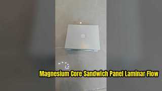 Magnesium Core Sandwich Panel Laminar Flow Ceiling 