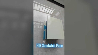 75mm PIR Sandwich Panel– 0.45mm Steel Facings