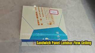 75mm PIR Sandwich Panel Laminar Flow Ceiling – 0.4mm Steel Facings