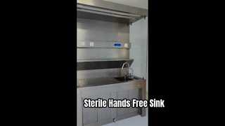 Medical handwashing sink